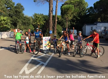 Tous les types de vélos à louer pour les balades familiales